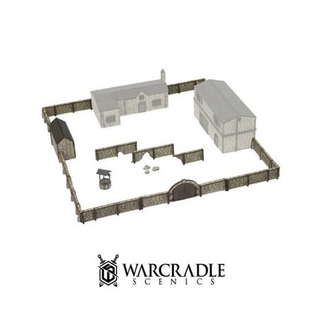 Warcradle Scenics: Normandy Farm - Walls - EN-WSA600005
