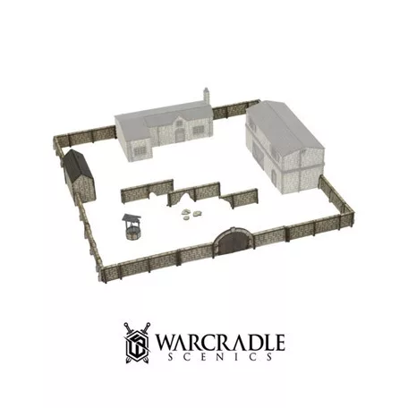 Warcradle Scenics: Normandy Farm - Walls - EN-WSA600005