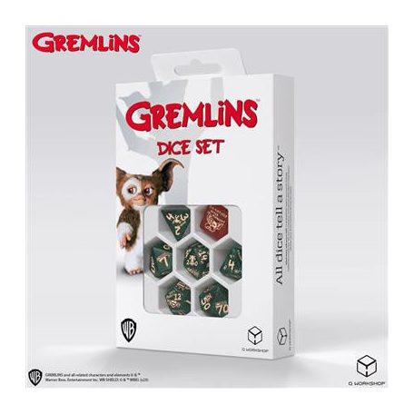 Gremlins Dice Set (7)-Grem/1A/190142/2023