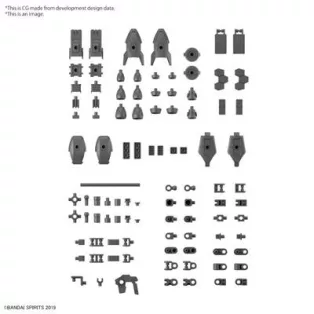 30MM 1/144 OPTION PARTS SET 15 (MULTI VERNIER/MULTI-JOINT)-MK66277