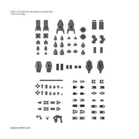 30MM 1/144 OPTION PARTS SET 15 (MULTI VERNIER/MULTI-JOINT)-MK66277