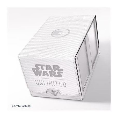 Gamegenic - Star Wars: Unlimited Double Deck Pod - White/Black-GGS20166ML