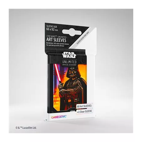 Gamegenic - Star Wars: Unlimited Art Sleeves - Darth Vader-GGS15029ML