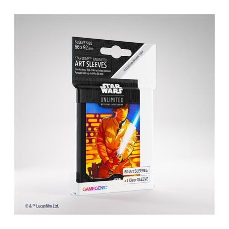 Gamegenic - Star Wars: Unlimited Art Sleeves - Luke Skywalker-GGS15030ML