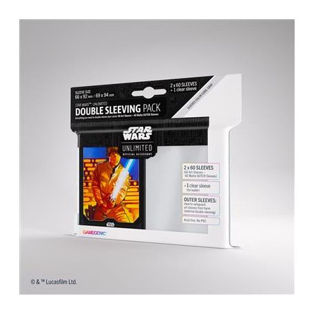 Gamegenic - Star Wars: Unlimited Art Sleeves Double Sleeving Pack - Luke Skywalker-GGS15034ML