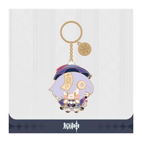 Genshin Impact - Enamel Metal Keychain - Qiqi-SAK30397