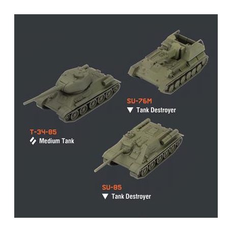 World of Tanks: U.S.S.R. Tank Platoon (T-34-85, SU-76M, SU-85)-WOT76