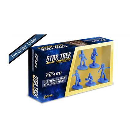 Star Trek: Away Missions - TNG Federation Away Team: Picard +4-STA006