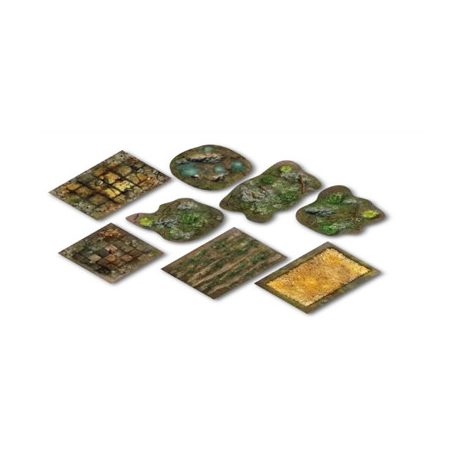 Terrain Crate - Fantasy Gaming Templates (x8)-MGTC238