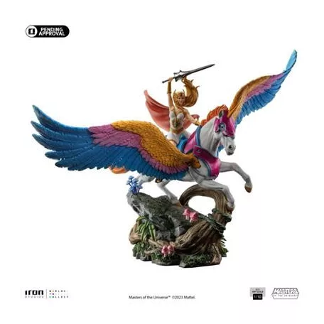 Masters of the Universe - She-Ra and Swiftwind BDS Art Scale 1/10-HEMAN91123-10