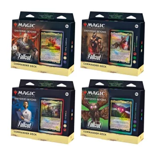 MTG - Commander Fallout Deck Display (4 Decks) - EN-D23510000