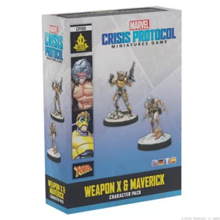 Marvel Crisis Protocol - Weapon X & Maverick - EN/SP/DE/FR-CP109