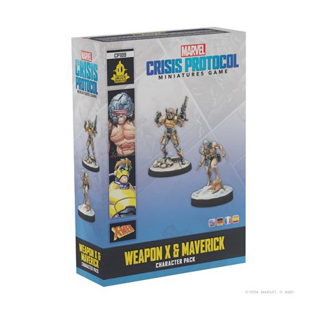 Marvel Crisis Protocol: Weapon X & Maverick - EN/SP/DE/FR-CP109