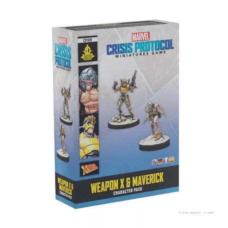 Marvel Crisis Protocol - Weapon X & Maverick - EN/SP/DE/FR-CP109