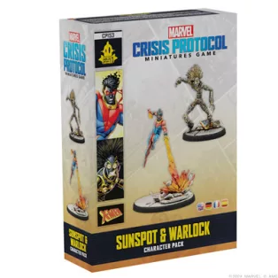 Marvel Crisis Protocol - Sunspot & Warlock - EN/SP/DE/FR-CP153