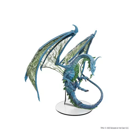D&D Icons of the Realms: Adult Moonstone Dragon-96301