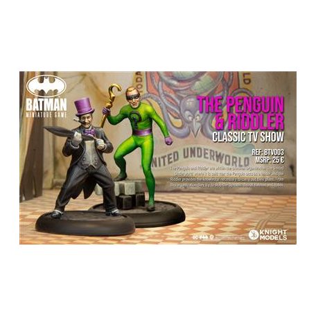 Batman Miniature Game: The Penguin & Riddler 60 - EN-BTV003