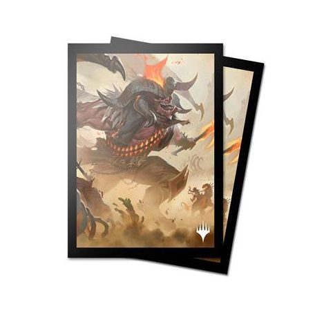UP - Outlaws of Thunder Junction 100ct Deck Protector Sleeves Key Art 6 for Magic: The Gathering-38359