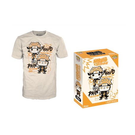 Funko POP! Boxed Tee: Naruto - Naruto v Pain-FK72885