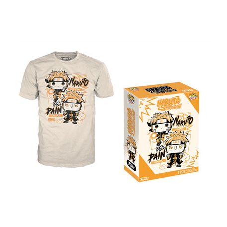 Funko POP! Boxed Tee: Naruto - Naruto v Pain-FK72885