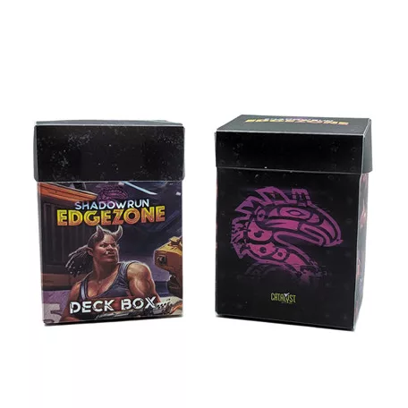 Shadowrun Edge Zone Deck Box (2 pack)-CAT-28706