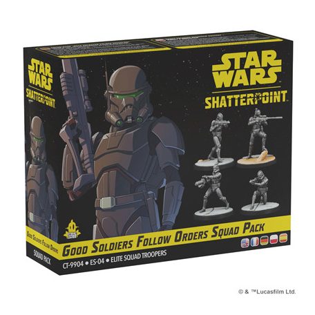 Star Wars: Shatterpoint - Good Soldiers Follow Orders Squad Pack - EN/FR/DE/PL/ES-SWP36