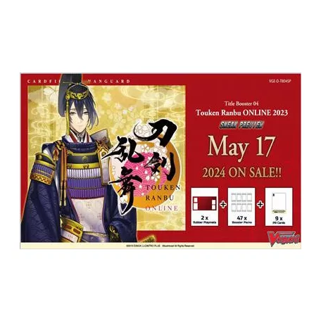 Cardfight!! Vanguard Touken Ranbu ONLINE 2023 Sneak Preview Kit - EN-VGE-D-TB04SP