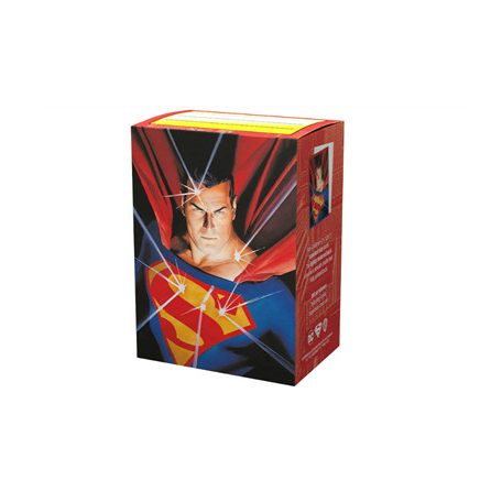 Dragon Shield Standard Size License Sleeves - Superman (100 Sleeves)-AT-16095
