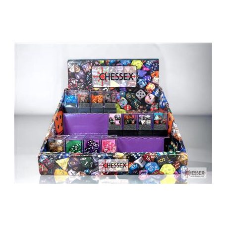 Chessex Box of 50 Mini-Polyhedral 7-Die Sets - 3rd Release-20993