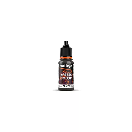 Vallejo - Game Color / Xpress Color - Greasy Black 18 ml-72476