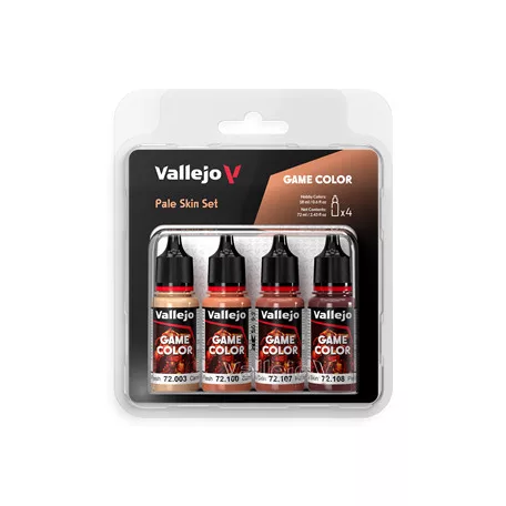 Vallejo - Game Color / 4 colors - Pale Skin Set 18 ml-72379