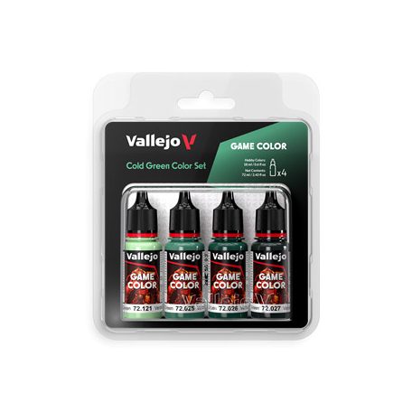 Vallejo - Game Color / 4 colors - Cold green Color Set 18 ml-72383