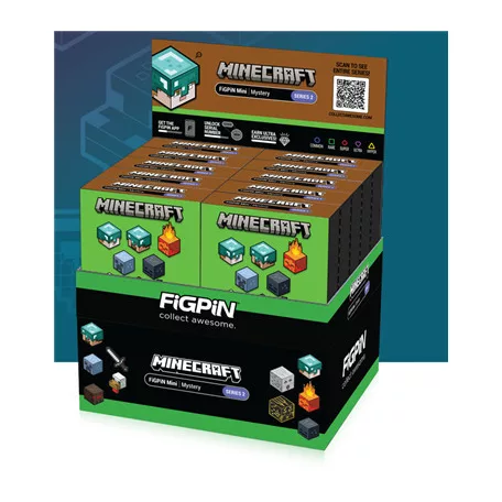FiGPiN - Minecraft Mystery Minis - Series 2 (30ct)-