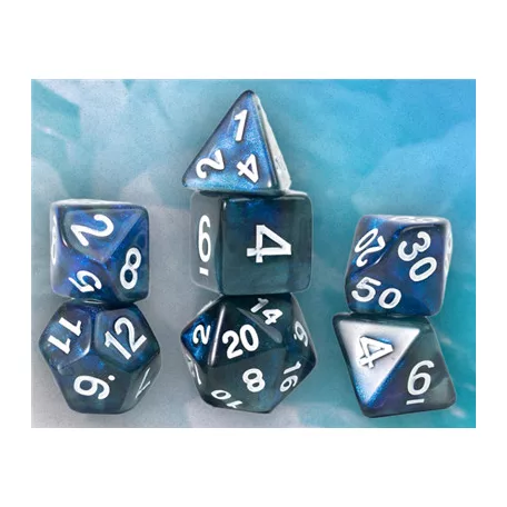 Sirius Dice - Treasure Series - Sapphire-SDZ0016-03