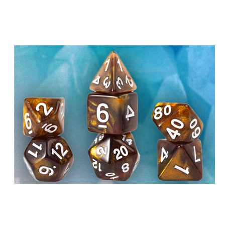 Sirius Dice - Treasure Series - Topaz-SDZ0016-06