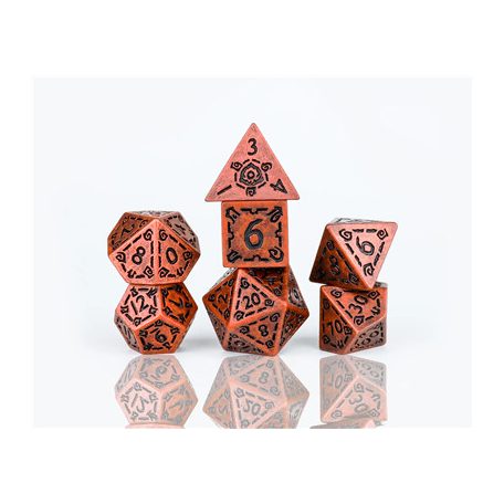 Sirius Dice - Dice Set - Illusory Metal - Copper-SDZ0017-01