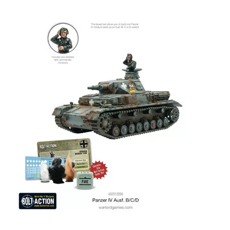 Bolt Action - Panzer IV Ausf. B/C/D - EN-402012056