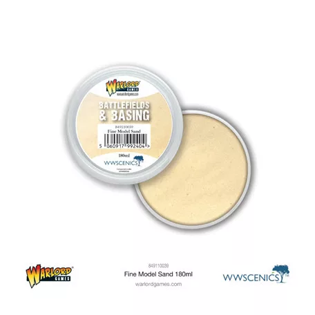Battlefields & Basing: Fine Model Sand (180ml)-849110039