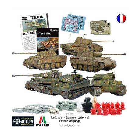 Bolt Action - Tank War: German Starter Set - FR-402018007