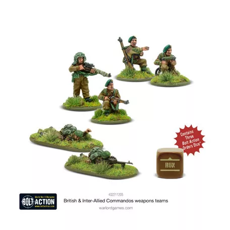 Bolt Action - British & Inter-Allied Commandos Weapons Teams - EN-402211205