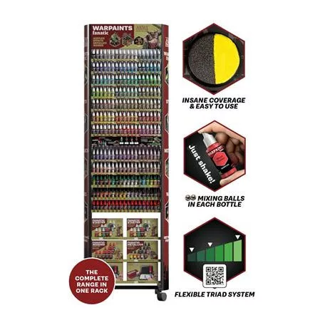The Army Painter - Warpaints Fanatic Rack-WP3000P