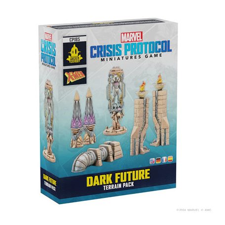 Marvel: Crisis Protocol - Dark Future Terrain Pack - EN/FR/SP/DE-CP185