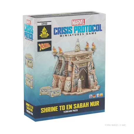Marvel Crisis Protocol - Shrine to En Sabah Nur Terrain Pack - EN/FR/SP/DE-CP110