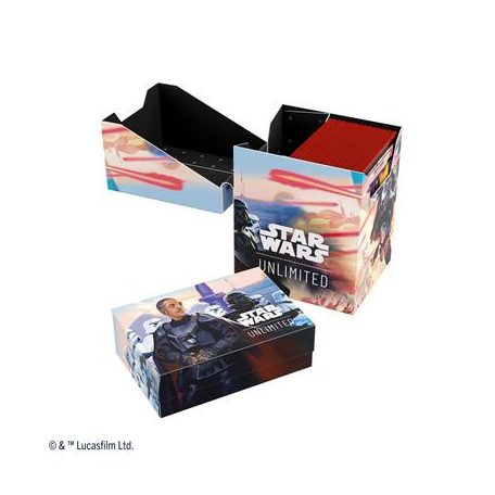 Gamegenic - Star Wars: Unlimited Soft Crate - Mandalorian/Moff Gideon-GGS25126ML