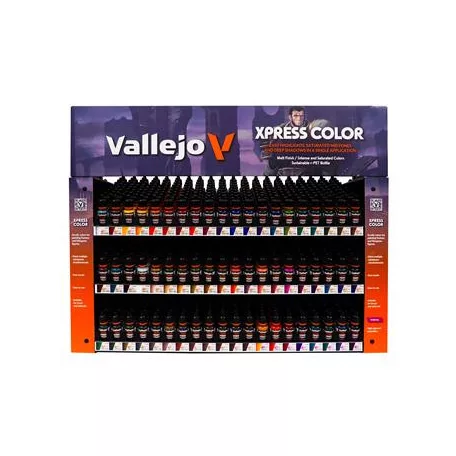 Vallejo - Xpress Color / Complete Range - 60 colors in 18 ml bottles-EX732FULL