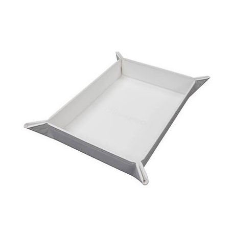 UP - Vivid Magnetic Foldable Dice Tray: White-16333