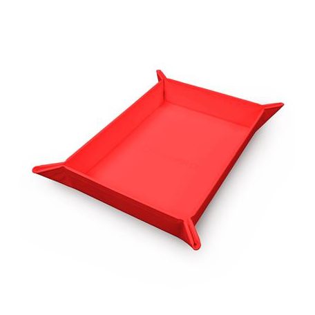 UP - Vivid Magnetic Foldable Dice Tray: Red-16335