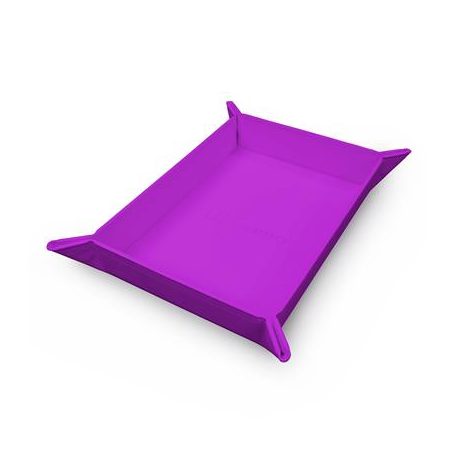 UP - Vivid Magnetic Foldable Dice Tray: Purple-16337