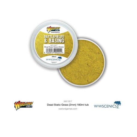 Battlefields & Basing: Dead 2mm Static Grass (180ml)-849110017