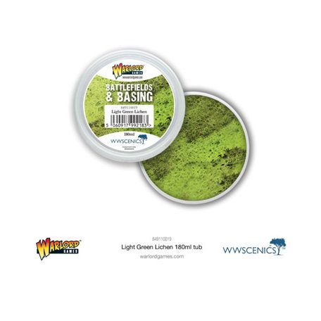 Battlefields & Basing: Light Green Lichen (180ml)-849110019